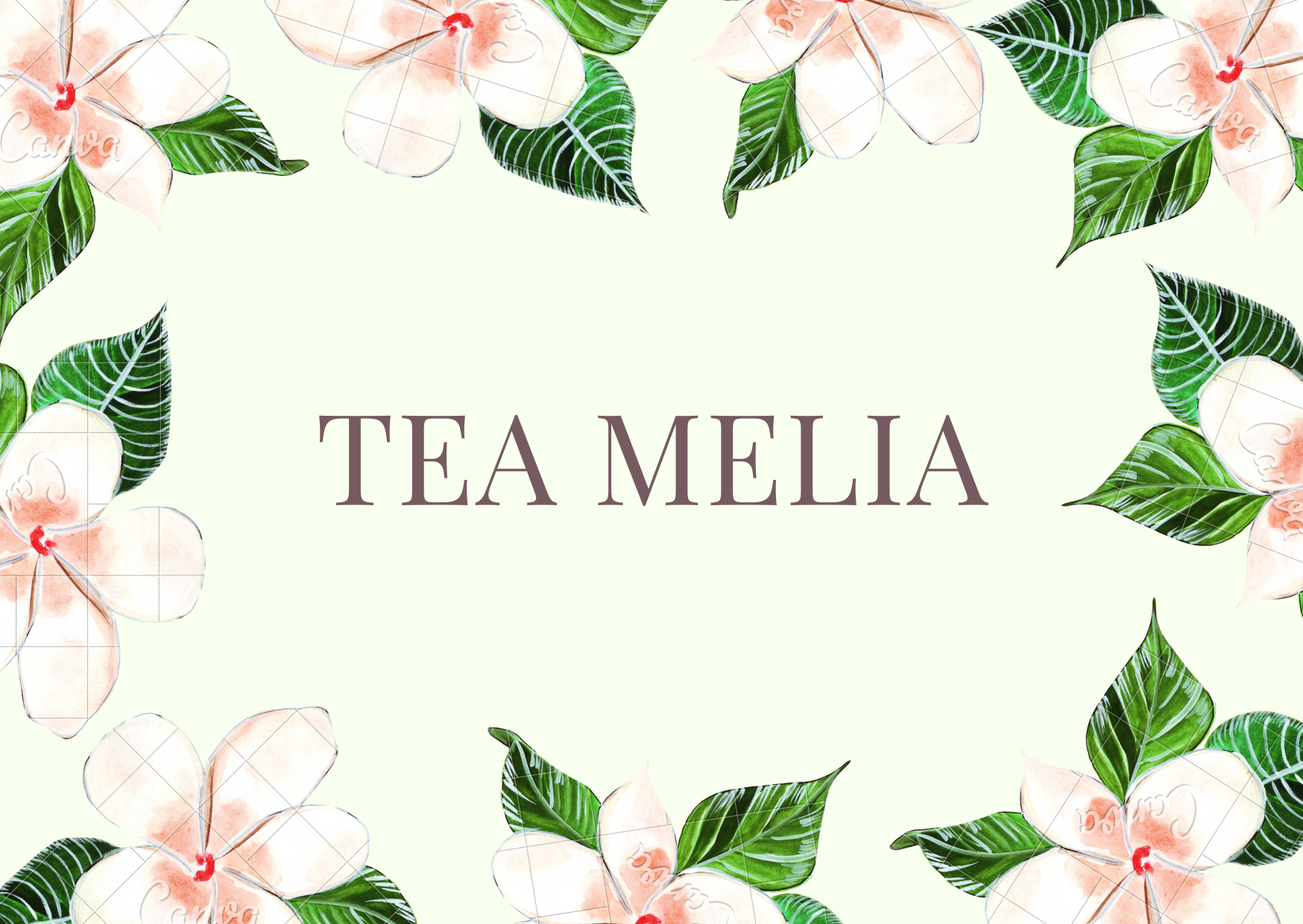 3/30　TeaMelia紅茶教室開催いたします。